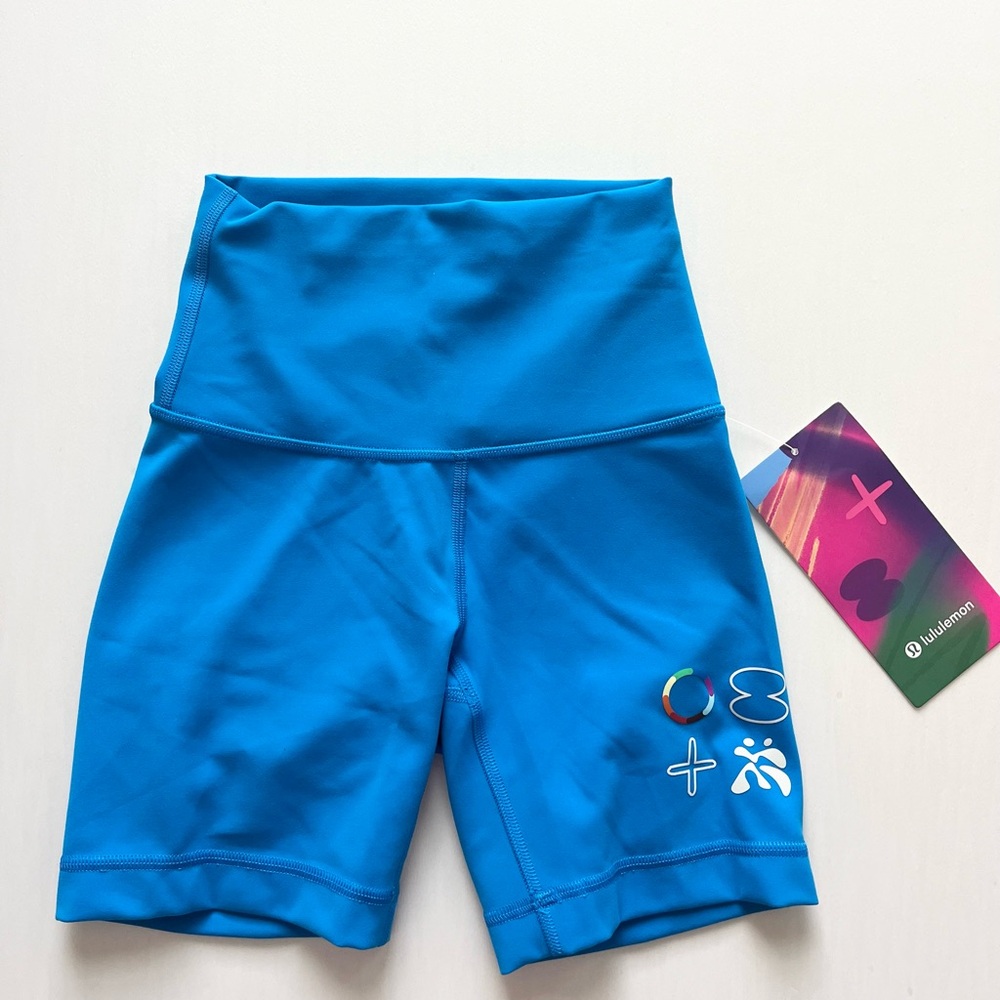 lululemon athletica NWT Wunder Train HR Short 6” Pride -Size 0 Limited Edition